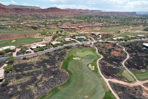 Entrada 17th Green Aerial